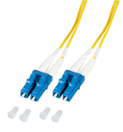 Efb Duplex Network Cable Lc-lc OS2 G652D 10M Lszh 1,2MM Yellow — image 1
