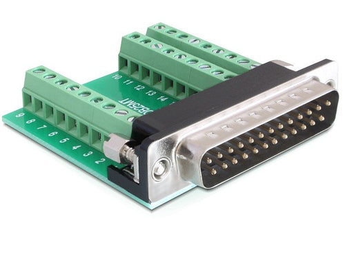 Adapter Sub-d 25P Male a Terminal 27P — image 1