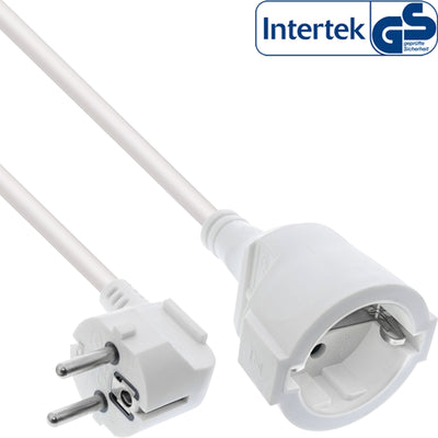 Inline® Power Cable Extensión Angeld Type F White 1M — image 1