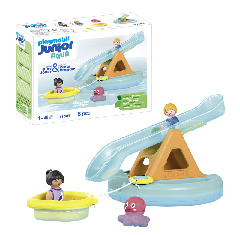 Playmobil Junior Aqua: Isla Bathroom With Tobogán