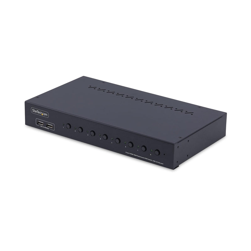 Switch KVM 8 Ports HDMI 4K 60HZ - 1U Rack R8AH202-KVM-SWITCH