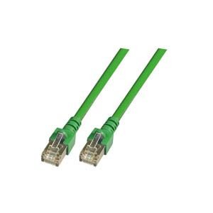 Efb RJ45 Network Cable Sf UTP, CAT.5E, Pvc, Cca, 10M, Green