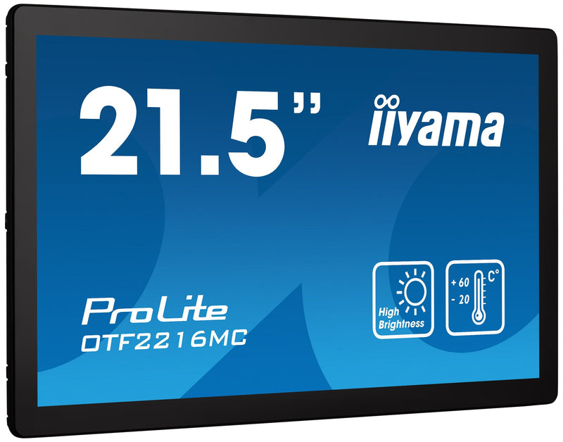 Iiyama 54.5CM (21.5) OTF2216MC-B1 16:9M-TOUCH HDMI + DP + USB