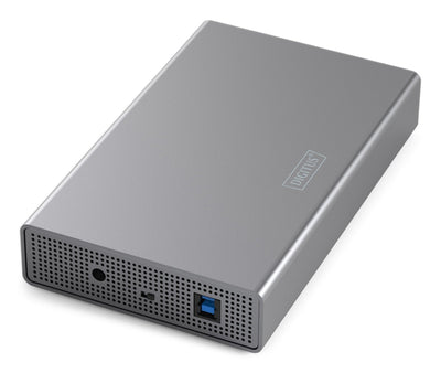 Digitus Box SSD USB 3.0 Femplattengehäuse 3,5 SATA 16TB Aluminium — image 1