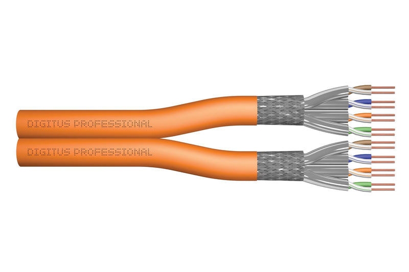 Digitus DK-1743-VH-D-5 Network Cable 500M CAT.7 Sf/UTP (s-FTP) Orange