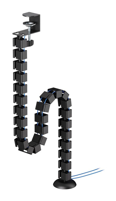 Neomounts Organiser ADS06-131BL Vertebral Cables - Assembly Clamp - Universal — image 1