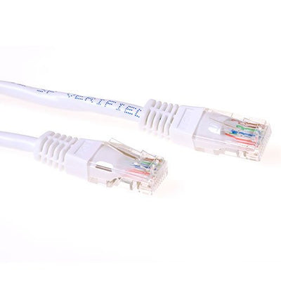 White 20 Meter U UTP CAT.6 Patch Cable With RJ45 Connectors — image 1