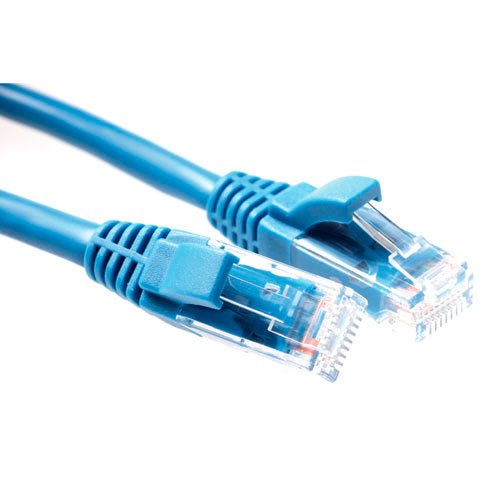 Blue 3 Meter U UTP CAT.6 Patch Cable Component Level With RJ45 Connectors