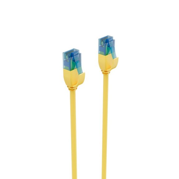 Shiverpeaks Network Cable Network Cable CAT.6 U/UTP Slim Yellow 0,5M