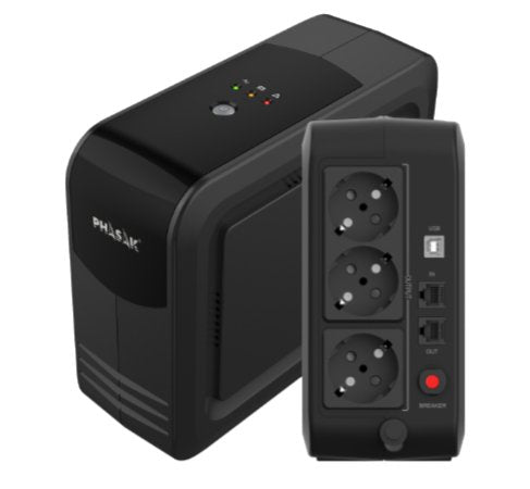 Phasak UPS 900VA Smart Lite Ph 9499 3 Schuko