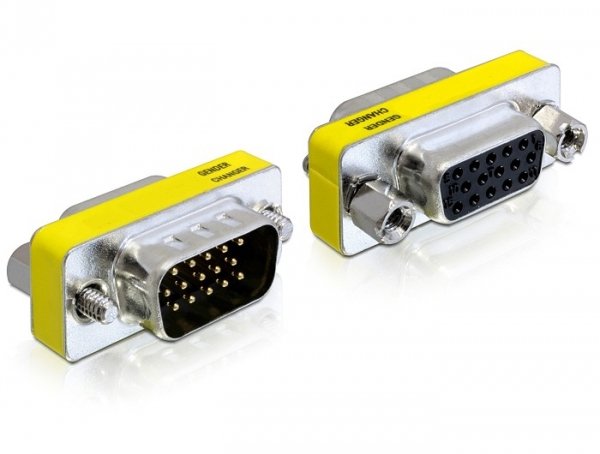 Delock Adapter VGA Male / Female