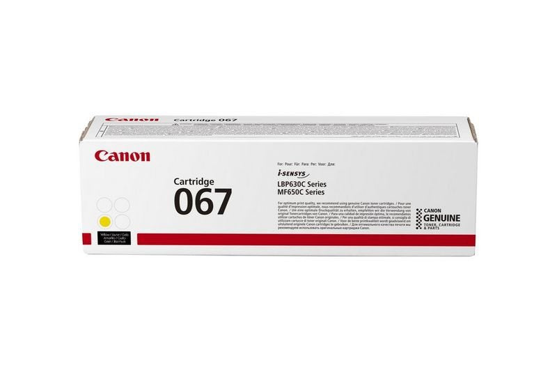 Canon Genuine Toner 067 And Yellow