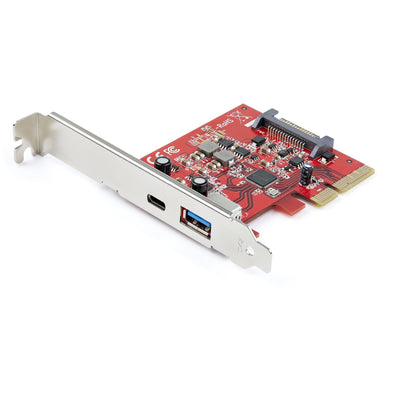 StarTech.com 2-PORT 10Gbps USB-A & USB-C PCIE Card USB 3.1 Gen 2 Pci Express Type C/a Host Controller Card Ada — image 1