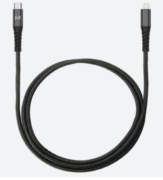 Mobilis 001343 USB Cable C Lightning (no Mfi) 1M Black — image 1