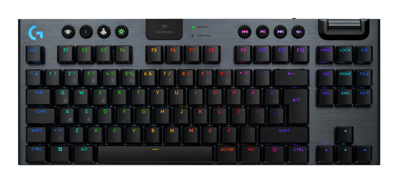 Logitech G G915 X Keyboard Lightspeed Tkl Retroiluminación Wireless Bluetooth 5.0 2.4GHZ USB QWERTY Internacio