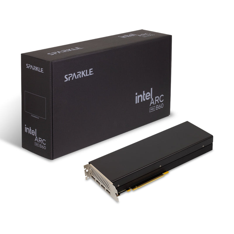 Sparkle Graphics Card B60 Pro 24GB Intel Arc Passive GDDR6