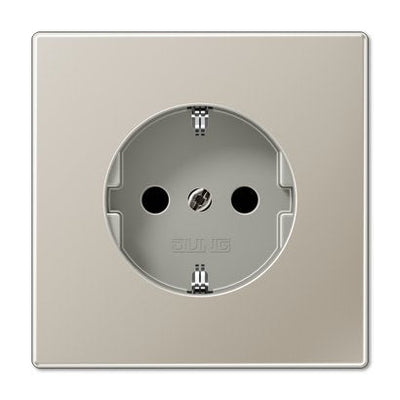 Jung ES1520KI Schuko Socket Power Ls Steel Inoxidable — image 1