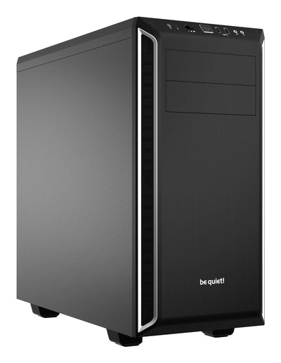 PC Case Be Quiet! Tower ATX Pure Base 600 Black/Silver 2 Fans/Insonorizada BG022 — image 1