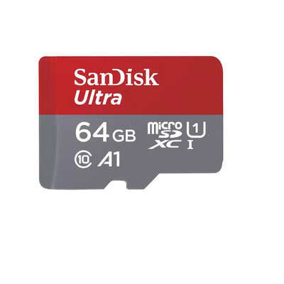 SanDisk Ultra Memory Card Flash Adapter Microsdxc a SD Included 64GB A1 / Uhs-i U1 / CLASS10 Microsdxc Uhs-i — image 1