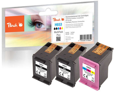 Peach Cartridge HP 653 Multipack Plus Remanufactured — image 1