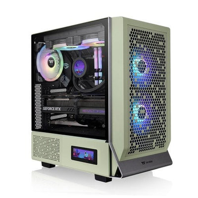 Thermaltake PC Case Ceres 300 Tg Argb, Green Claro, Glass Tempered — image 1