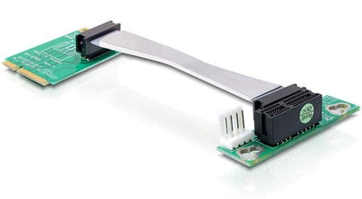 Delock 41370 Card Elevadora Mini Pci Express Pci Express X1 Inserción Izquierda — image 1