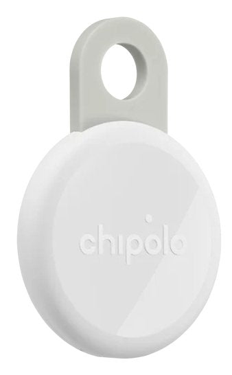Chipolo Loop – Rechargeable Tracking Tag Compatible With Apple Find My On Iphone (chalk)