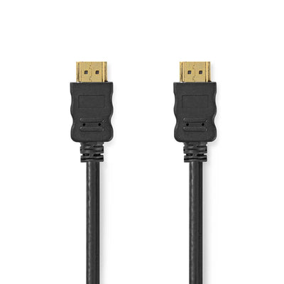 Nedis 3M Highspeed HDMI Cable With Ethernet, Black 4K, 3D And Deep Colour — image 1