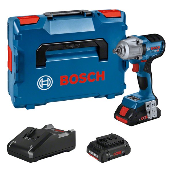 Bosch Atornillo Percusión Professional Gds 18V-450 Hc, 06019K4002 Blue/Black