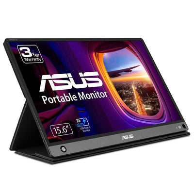 ASUS Monitor Laptop Zenscreen Go MB16AHP 15.6' Full HD Multimedia Silver And Black — image 1