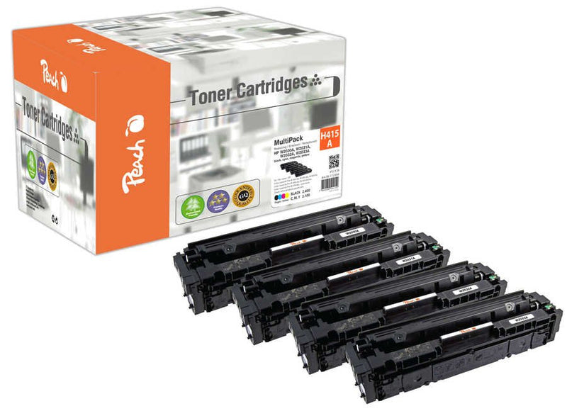 Peach Toner Compatible HP 415A Multipack W2030-3A