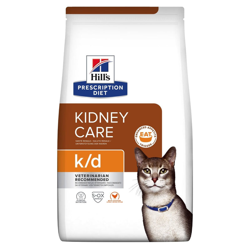 Hill's Alimento Seco Gatos Prescription Diet Feline K/D Kidney Care Pollo 3KG