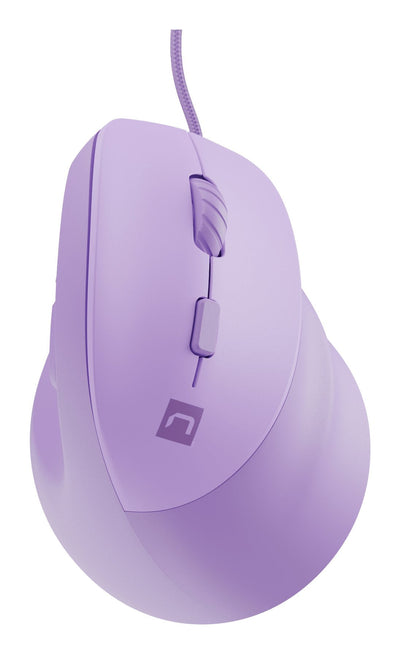 Natec Mouse Crake 2 Pro Vertical 12.800 DPI Optico Lavanda — image 1