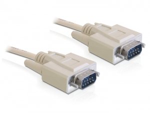 Delock 84228 Cable Serie D-sub 9 Male a Male 3M