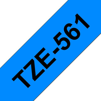 Brother TZE561 Tape Laminated Blue/Black 36MM, 8M, P-touch PT-3600, 550, 9200, 9400, 9500, 9600, 9700, 9800, D — image 1