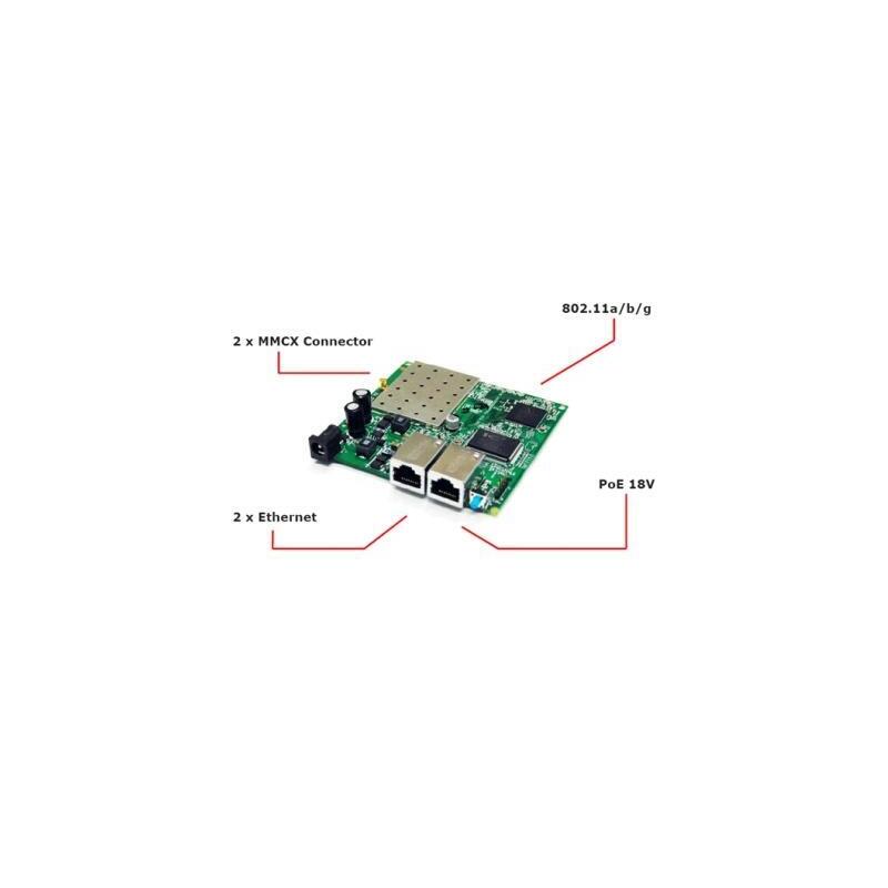 Alfa Network AP48N Pcba. 802.11A/B/G Long-range Compact Size Pcba