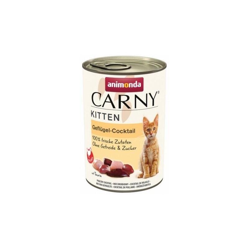 Animonda Carny Kitten Poultry Cocktail - Comida Húmeda Gatos - 400G