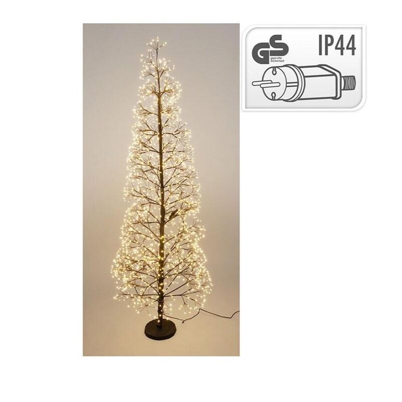 Tree Christmas 1600 LED Light White Cálido 1,5M
