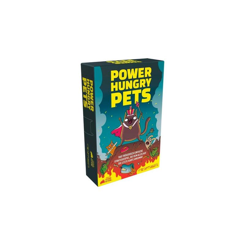 Asmodee Power Hungry Pets, Set de Cartas EXKD0038