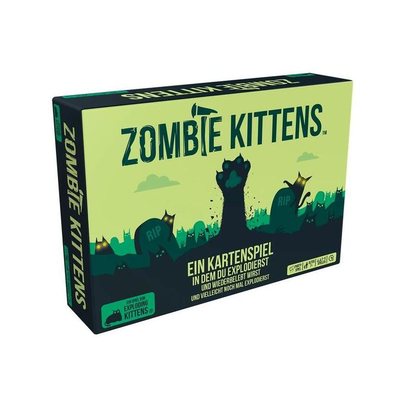 Asmodee Zombie Kittens, Set Of Cartas EXKD0024