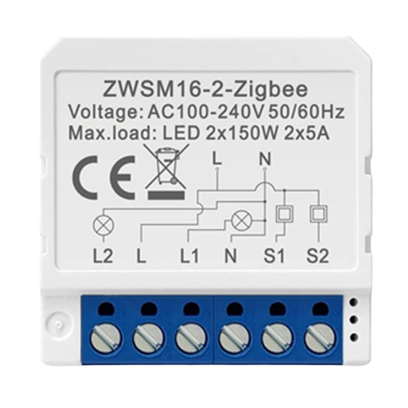 Avatto ZWSM16-W2 White - Switch Smart Zigbee