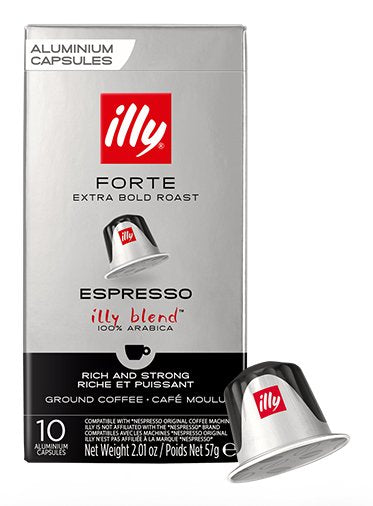 Illycaffè Kapseln (para Nespresso®) Forte Espresso 10 Pcs