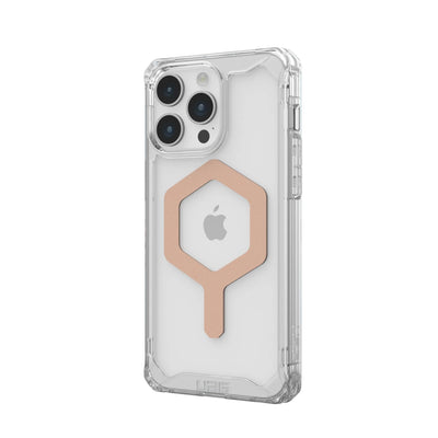 Uag Case For Apple Iphone 15 Pro Max. [6.7-INCH] Plyo Magsafe Ice/Rose Gold Housing Rear Phone Mobile Phone Co — image 1
