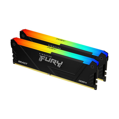 Kingston Memory Fury Beast RGB DDR4 16GB (kit 2) 3200MHZ CL16 KF432C16BB2AK2/16 — image 1