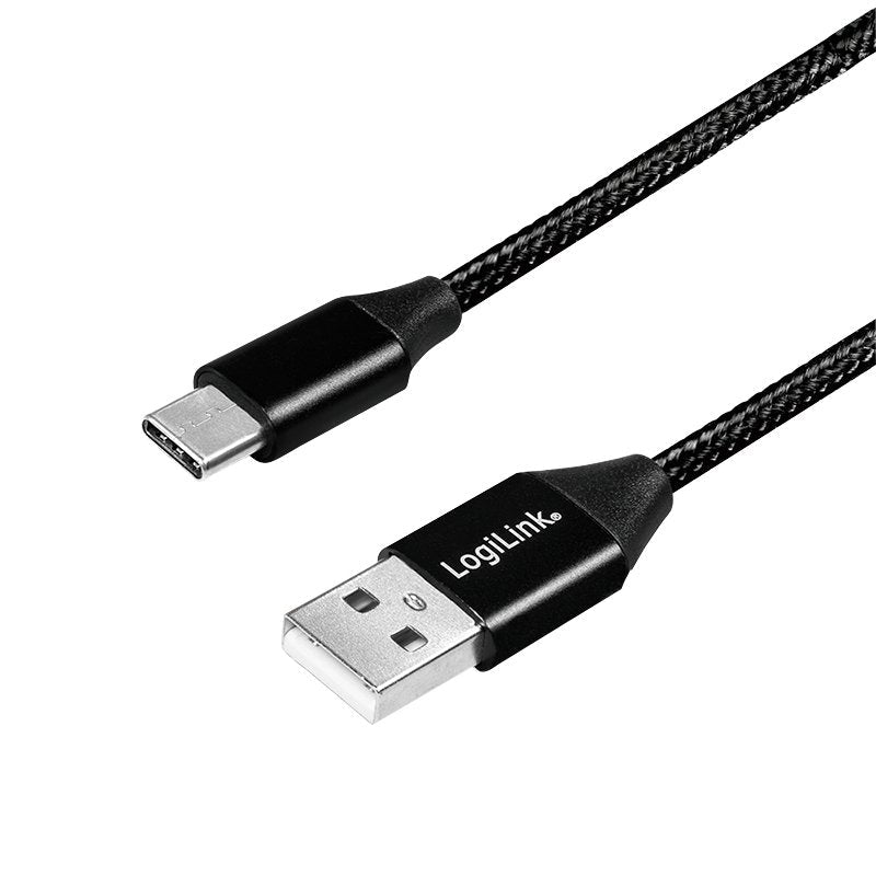 Logilink CU0140 USB Cable 1M 2.0 USB C USB a Black
