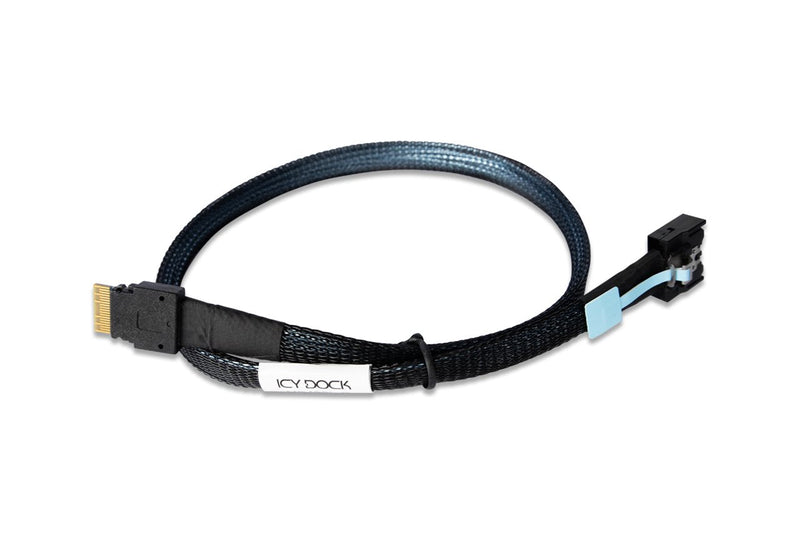 Icydock Cable Slimsas 4I To Mcio 4I Cable PCIE 4.0,0.5M
