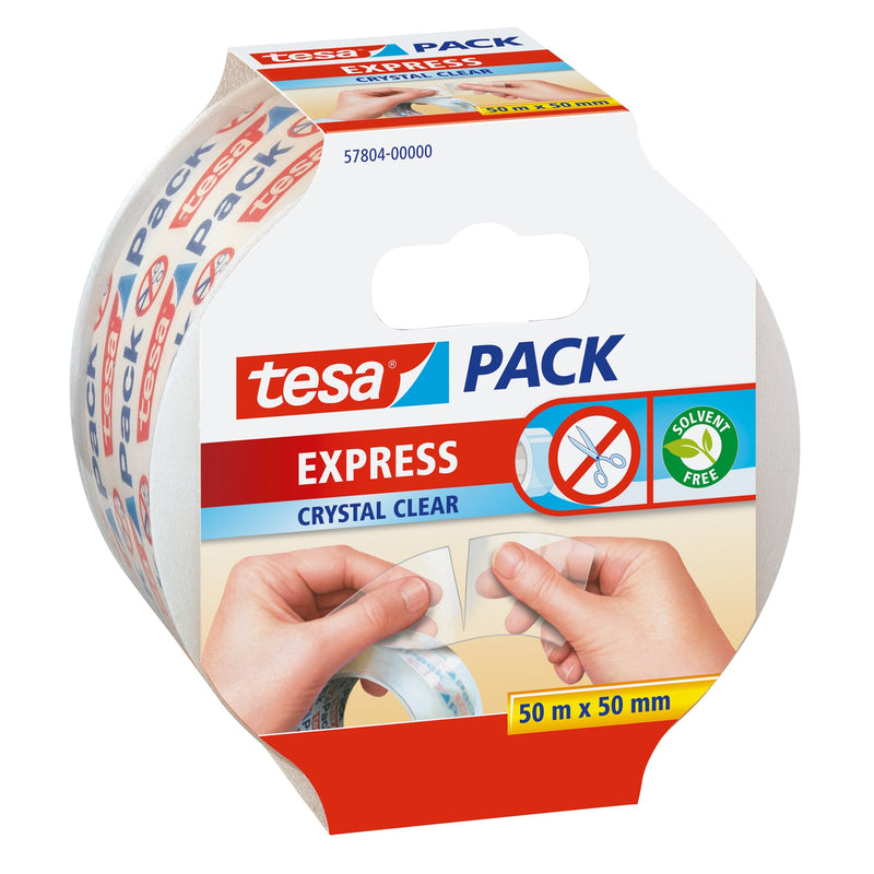 Tesapack Express 50M 50MM Transparent
