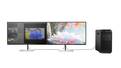 HP Monitor Professional Serie 7 Pro 31.5' 4K Multimedia Adjustable Height Silver — image 1