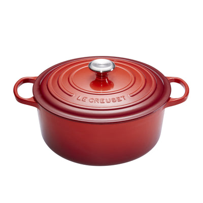 Le Creuset Signature Bräter Rund 26CM Kirschrot — image 1