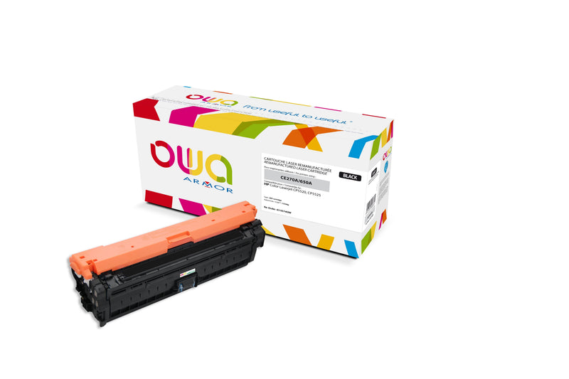 Toner Compatible Owa HP CE270A (13500 Páginas) Black